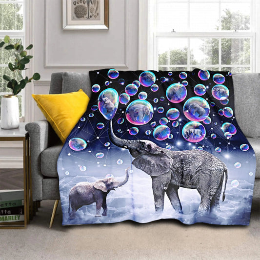 Cherished Journeys™: Elephant Love and Comfort Blanket - Sportikin