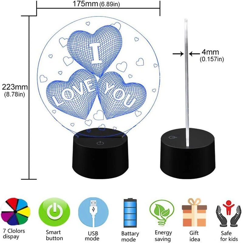 HeartBeam – Illuminating Love Lamp™ - Sportikin